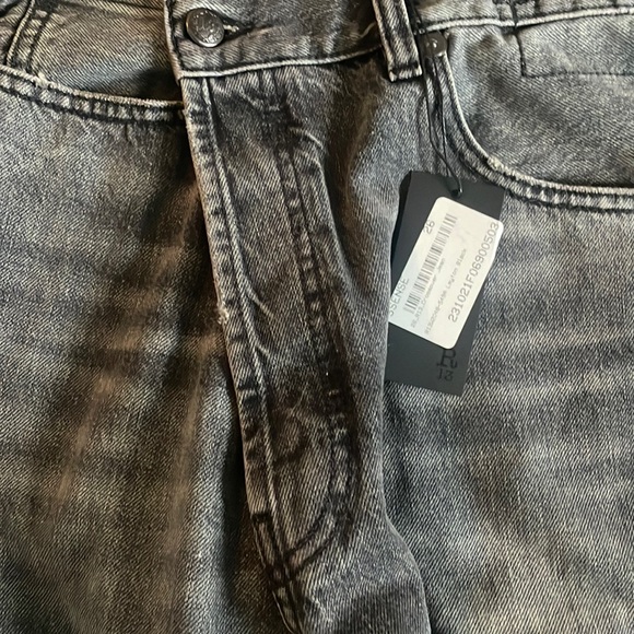 R13 Crossover jeans in Layton Black 26 NWT - Picture 2 of 14